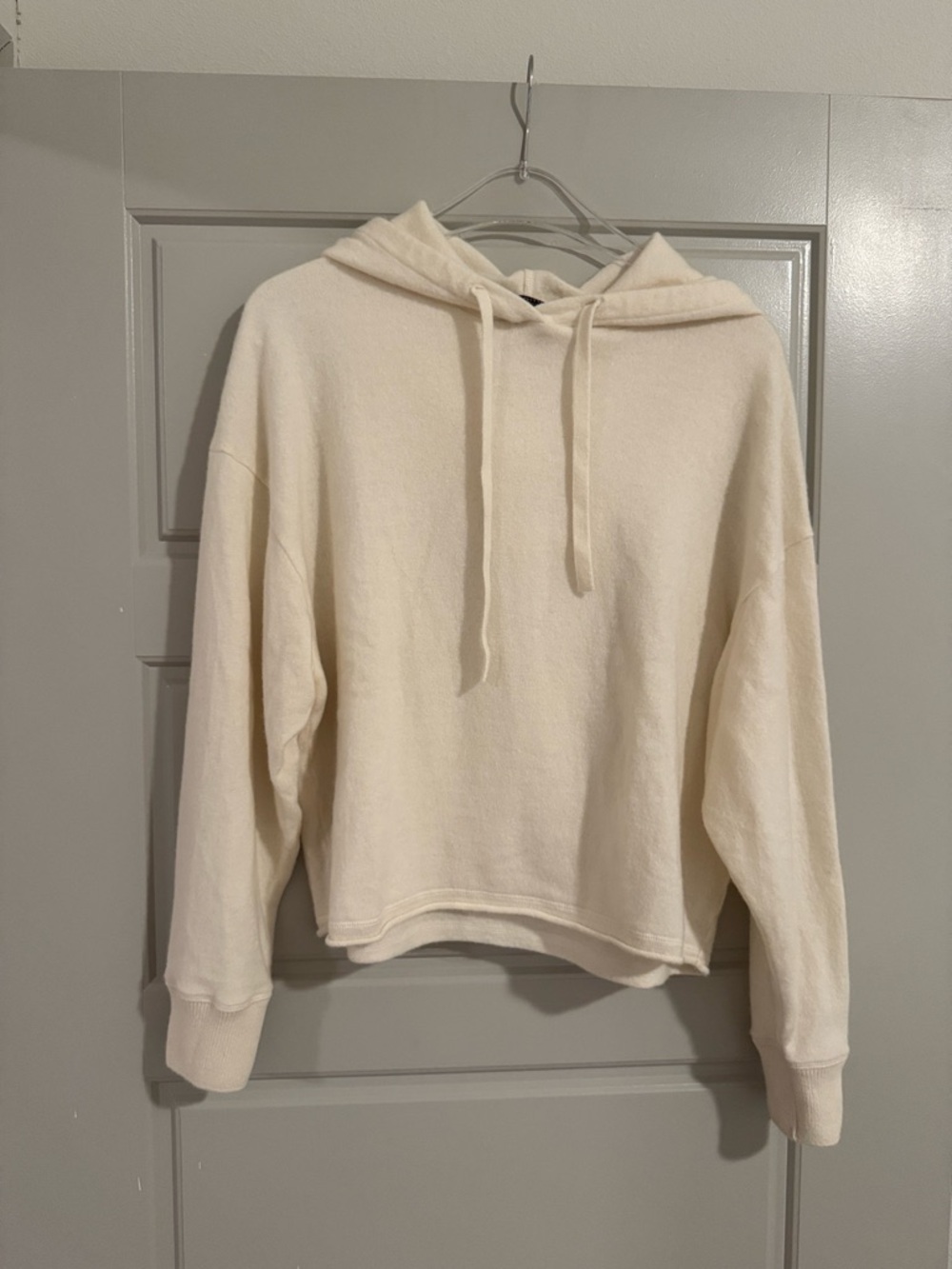 NWOT Margittes CASHMERE/ Wool Blend Hooded Pullover Sweater, S